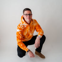 Adult Tie-Dye Pullover Hoodie Sweatshirt