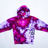 PigMint PUNK Kid's Hoodie, Pink Amethyst, Size 10