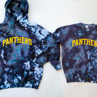 ADULT Downers Grove PANTHERS Tie Dye Sweatshirts and T-shirts