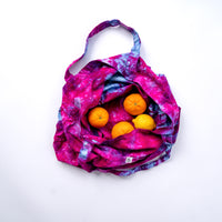 READY TO SHIP Tie-Dye Market Tote Bag