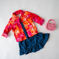 Kids Tie-Dye Denim Jacket