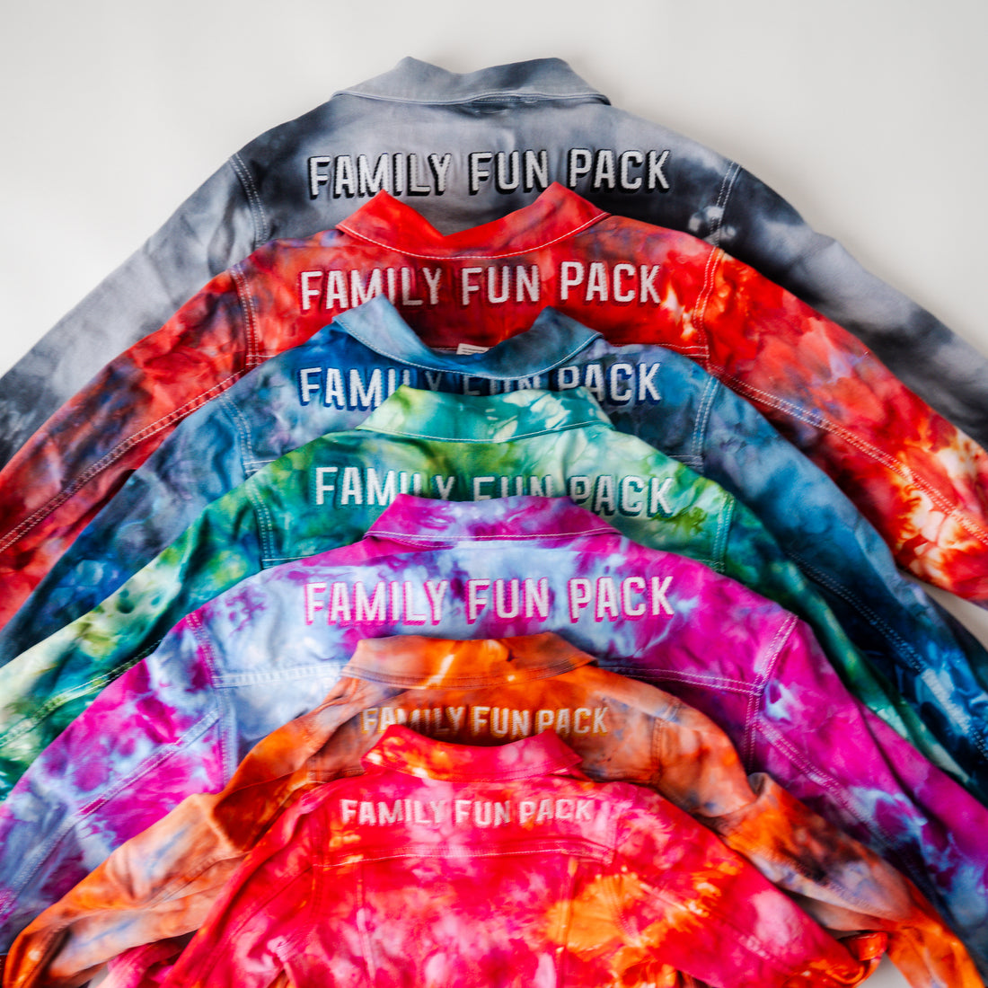 Kids Tie-Dye Denim Jacket