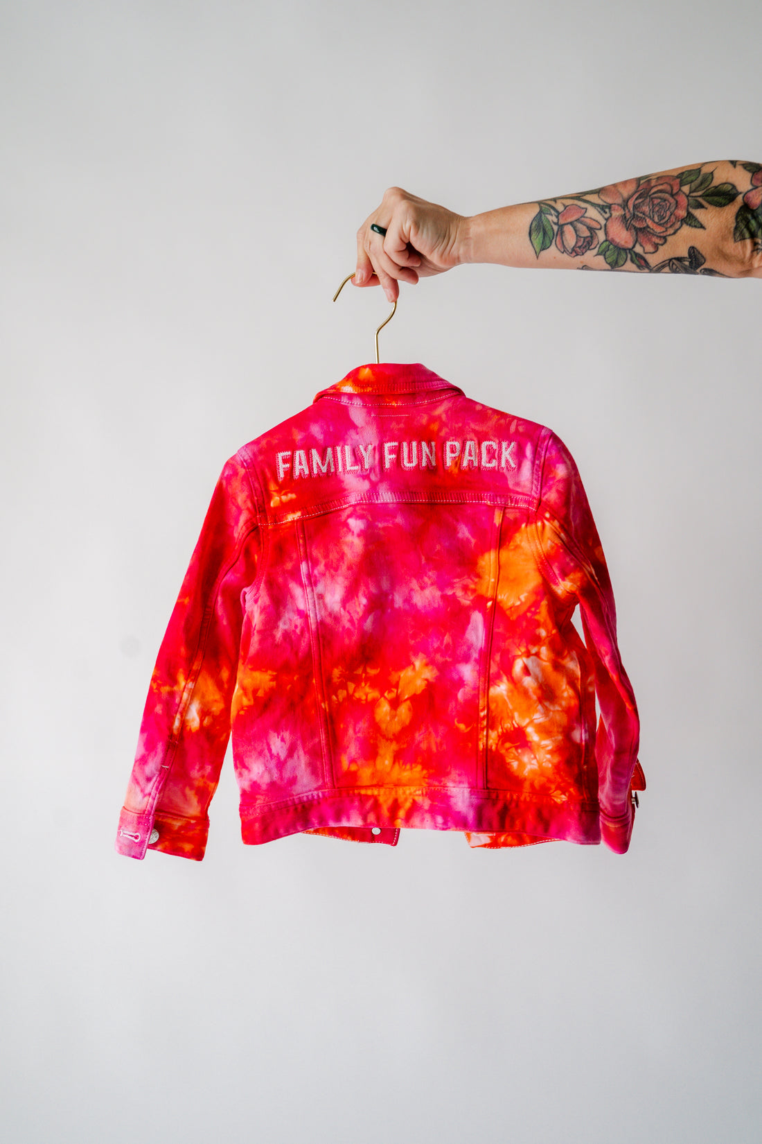 Kids Tie-Dye Denim Jacket