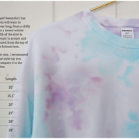 Cloud-Dyed Adult Crew Neck Sweatshirt - PigMintShop
