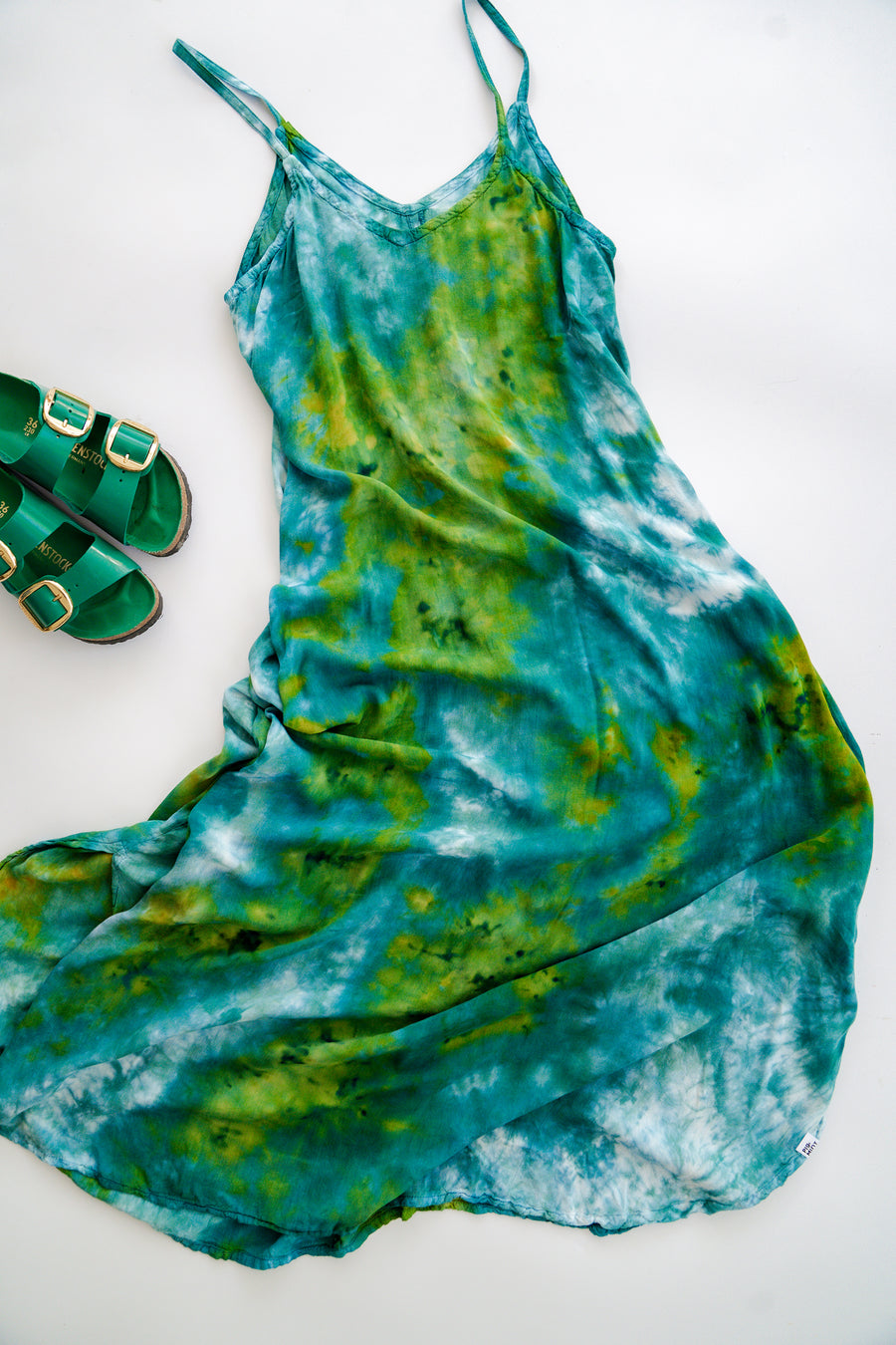 Tie-Dye Women's Coastal Swing Dress