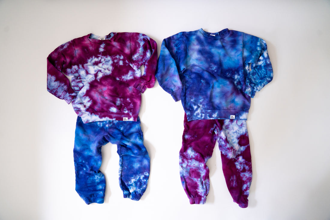 Kid's Tie-Dye Matching Sets