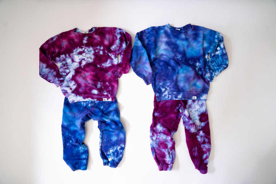 Kid's Tie-Dye Matching Sets
