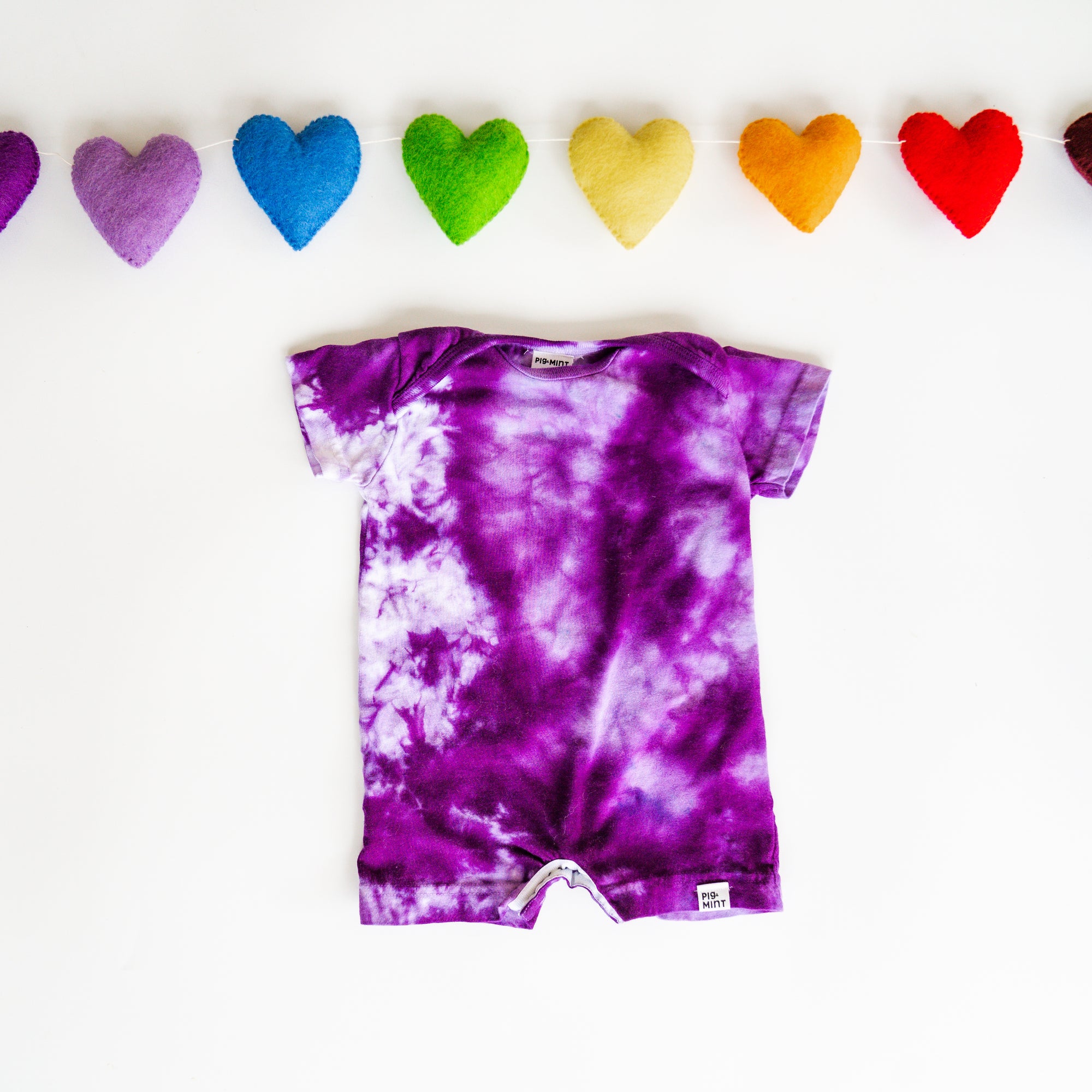 LIMITED EDITION Tie Dye Shortie Baby Romper