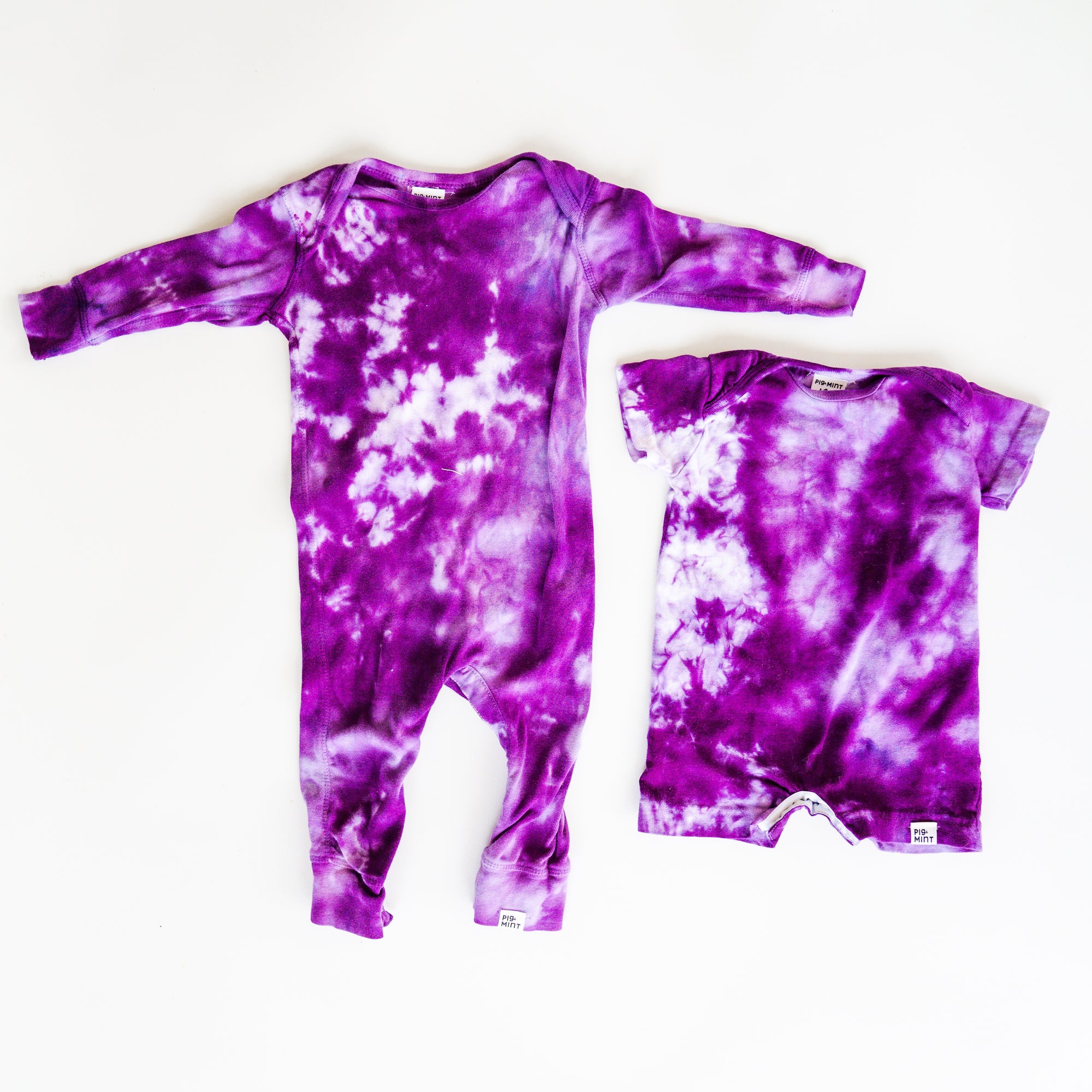 LIMITED EDITION Tie Dye Shortie Baby Romper
