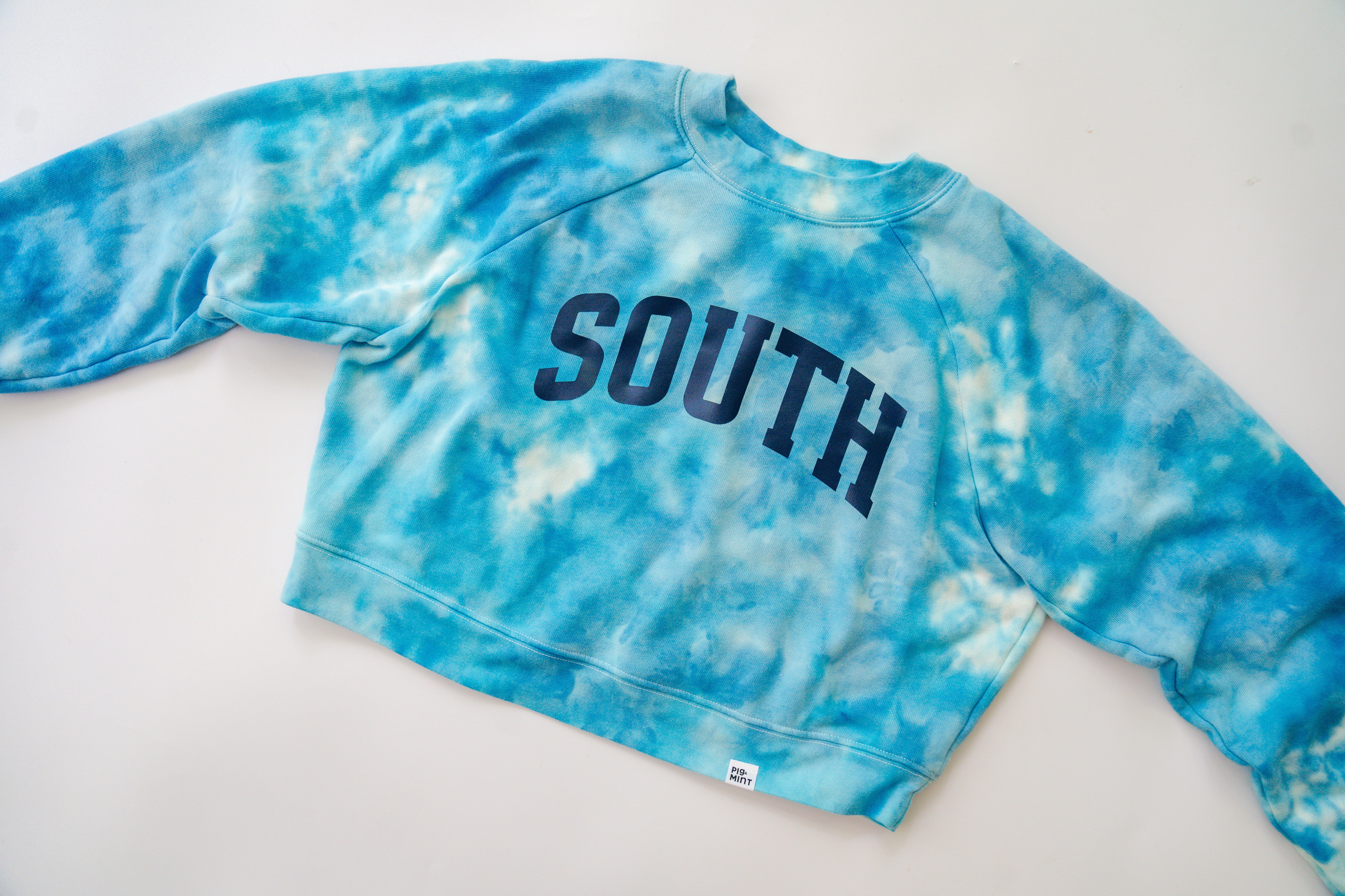 Tie Dyed Downers Grove North and South Crop, Crew and Hoodie