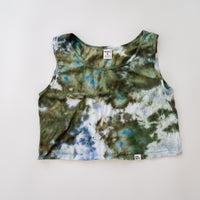 Women's Tie-Dye Cropped Festival Tank