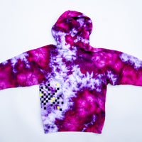 PigMint PUNK Kid's Hoodie, Pink Amethyst, Size 10