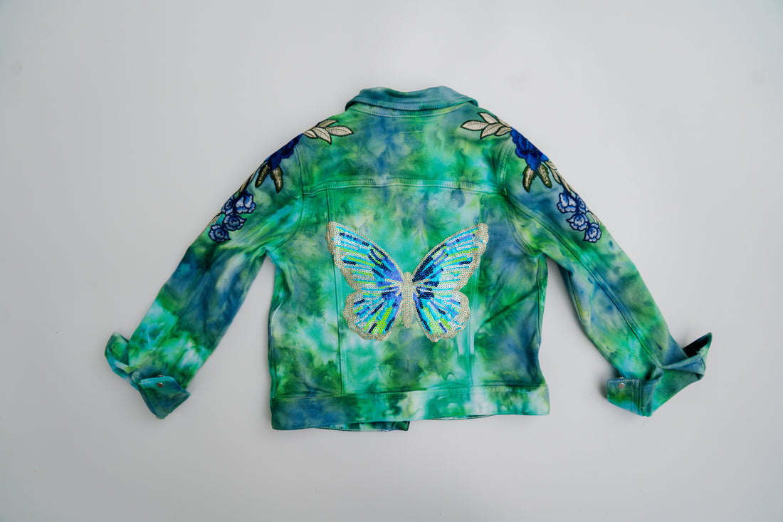 PigMint PUNK Kid's Butterfly Jacket, Size 8