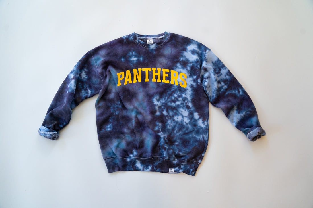 ADULT Downers Grove PANTHERS Tie Dye Sweatshirts and T-shirts