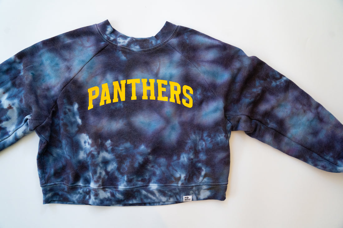 ADULT Downers Grove PANTHERS Tie Dye Sweatshirts and T-shirts