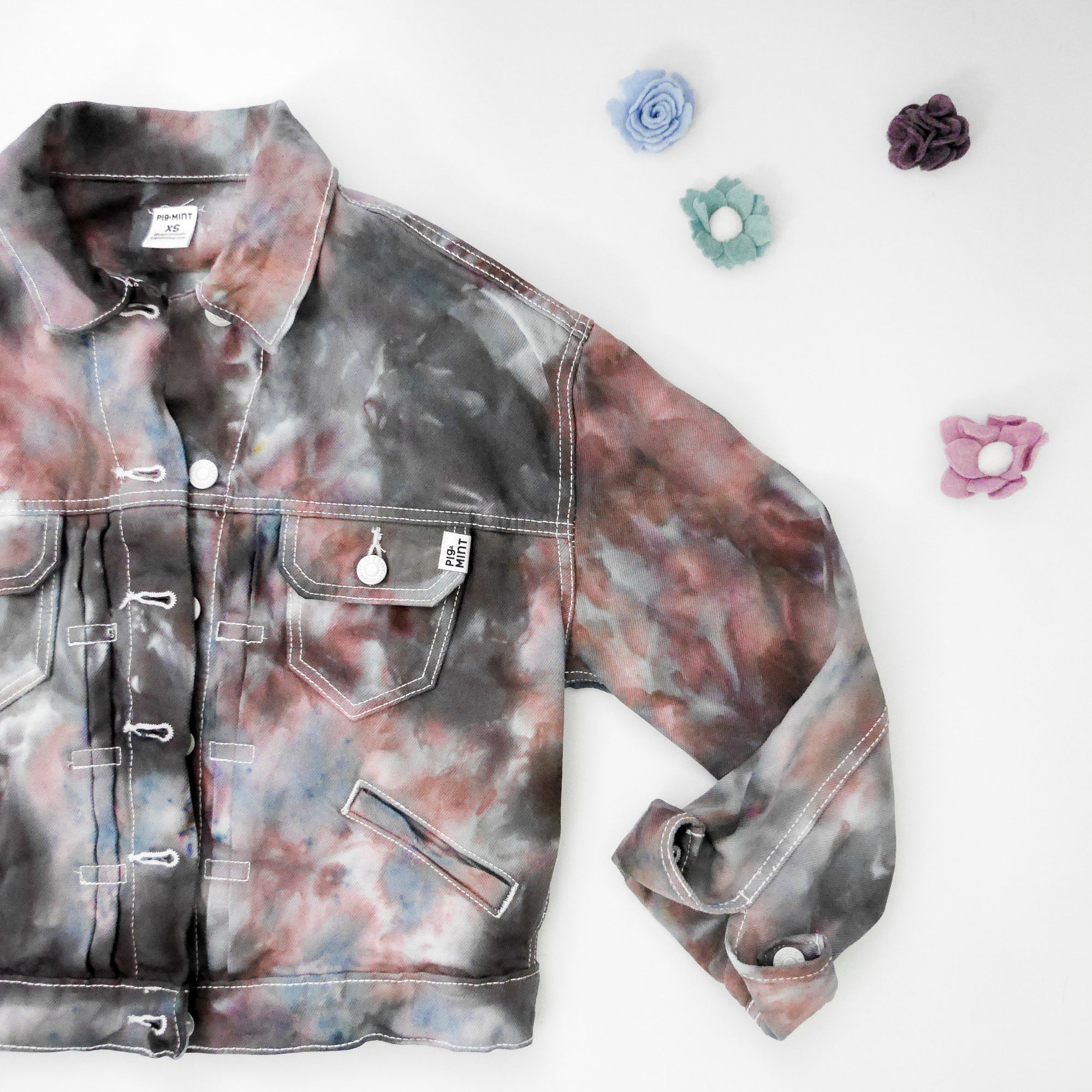 Women's Cropped Denim Jacket - PigMintShop